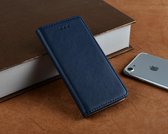 P.C.K. Hoesje/Boekhoesje/Bookcase/Book Donkerblauw met magneet sluiting geschikt voor Apple iPhone 6/6s PLUS