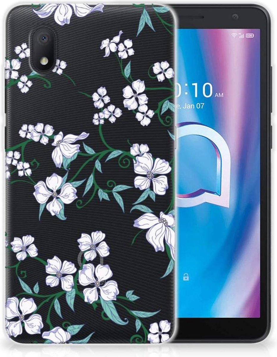 Alcatel 1B (2020) Uniek TPU Case Blossom White