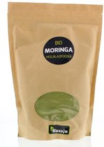 Hanoju Bio Moringa Oleifera Whole Leaf Powder - 500 Grams
