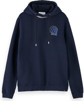 Scotch and Soda - Hoodie Navy - S - Modern-fit