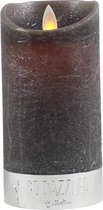 Peha Stompkaars Magic Flame Led 7,5 X 15 Cm Wax Bruin