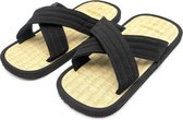 Fuji Mae Luxe Rijststro X-Zori slippers Maat: 36