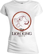 THE LION KING - SIMBA SINCE '94 WOMEN T-SHIRT - WHITE