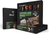 Abteilung 502 - ABT315 - Leather And Wood Set - 6x olieverf