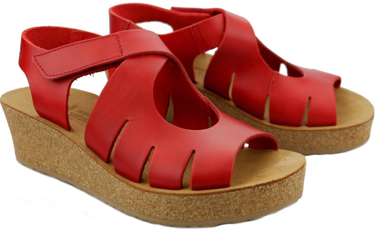 Mephisto Misha - dames sandaal - rood - maat 40 (EU) 6.5 (UK) | bol.com