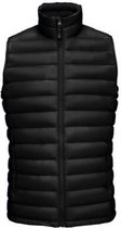 SOLS Heren Wilson Lichtgewicht Gewatteerde Bodywarmer (Zwart)