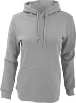 Russell Dames Premium Authentieke Hoodie (3-Lagen Stof) (Licht Oxford)