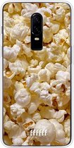 OnePlus 6 Hoesje Transparant TPU Case - Popcorn #ffffff