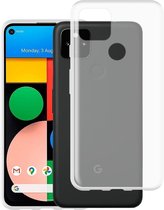 Cazy Google Pixel 4a 5G hoesje - Soft TPU case - transparant