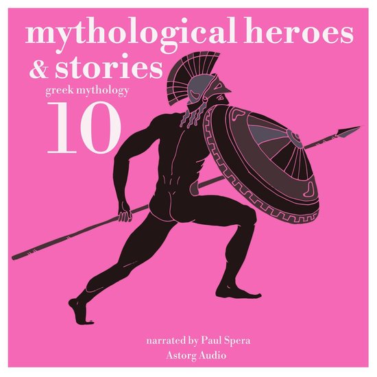 10 mythological heroes and stories, greek mythology - cover