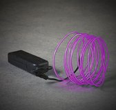 Luca Lighting - Neon light string purple led battery operated - l275cm