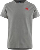 Klättermusen T-shirt Runa Heren Katoen/elastaan Grijs Maat M