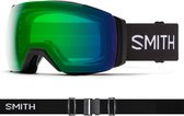 Smith I/O Mag XL goggle black / chromapop everyday green mirror (met extra lens)