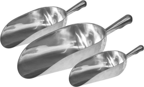 Kerbl Professionele Aluminium Schep – Maat 7, Extra Dik 2,5 Mm, Verzinkte Rand, Zonder Steel (compatibel Met 29581 E.a.)