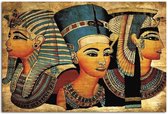 Schilderij - Egyptische Farao's