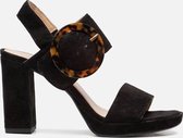 Linea Zeta Sandalen met hak zwart - Maat 41