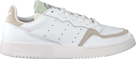 Adidas Supercourt Dames Wit/Groen/Zwart EF5932 - yourftwear.com
