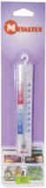 Metaltex Thermometer Diepvries/koelkast 15,5 Cm Polystyreen Wit
