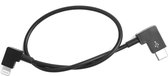 50CAL OTG kabel 30cm USB-C >> Lightning (iPhone/iPad) geschikt voor stroom, data en video