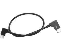 50CAL OTG kabel 30cm USB-C >> Lightning (iPhone/iPad) geschikt voor stroom, data en video (oa DJI Mavic Air 2 / Mini 2 / Mini 3)