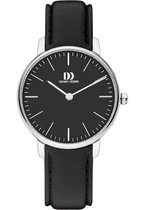 Danish Design IV13Q1175 horloge dames - zwart - edelstaal