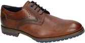 Fluchos -Heren -  cognac/caramel - geklede lage schoenen - maat 46