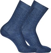 Condor merino wollen sokken maat 27/31 blauw
