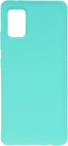 Wicked Narwal | Color TPU Hoesje voor Samsung Samsung Galaxy A51 5G Turquoise