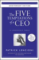 J-B Lencioni Series 36 - The Five Temptations of a CEO, 10th Anniversary Edition