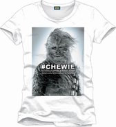 Merchandising STAR WARS - T-Shirt Chewie - White (M)