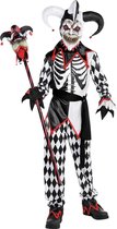 Amscan Kostuum Sinister Jester Polyester 14-16 Jaar 5-delig