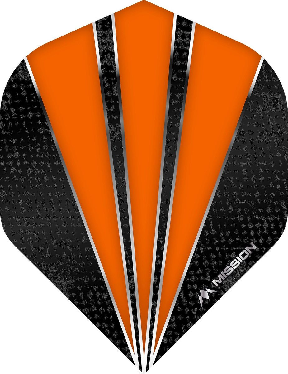 Mission Flare Dart Flights - Oranje