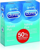 Condooms Durex Natural Plus 24 Stuks