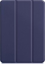 Shop4 - Geschikt voor iPad Air (2022) / iPad Air (2020) Hoes - Smart Book Case Donker Blauw