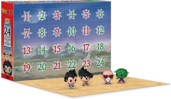 Bol Com Dragon Ball Z Funko Pocket Pop Advent Calendar