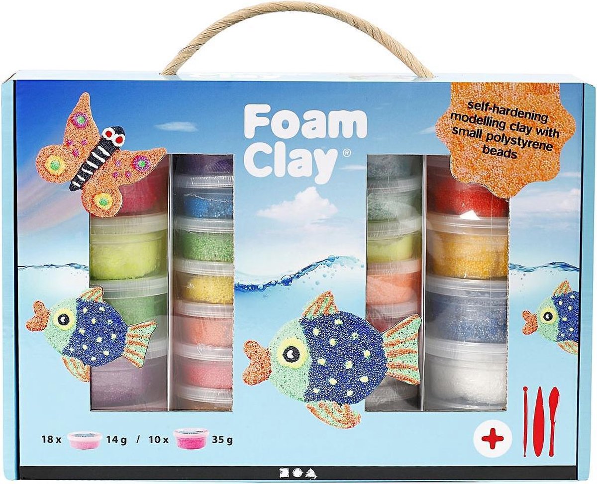 beneden repertoire hebzuchtig Foam Clay Cadeauset | bol.com