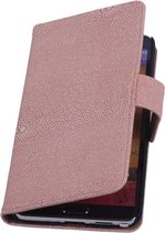 Wicked Narwal | Devil bookstyle / book case/ wallet case Hoes voor Samsung Galaxy Note 3 N9000 Licht Roze