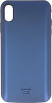 Powerbank case hoes voor Iphone XS Max 5000 mAh Audio Blauw