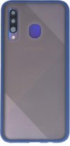 Wicked Narwal | Kleurcombinatie Hard Case voor Samsung Galaxy A20s Blauw