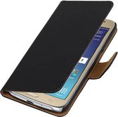 Wicked Narwal | bookstyle / book case/ wallet case Hoes voor Samsung Galaxy J2 (2016 ) J210F Zwart