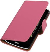 Wicked Narwal | bookstyle / book case/ wallet case Hoes voor LG K5 Roze