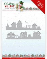 House Scene Christmas Village Cutting Dies by Yvonne Creations