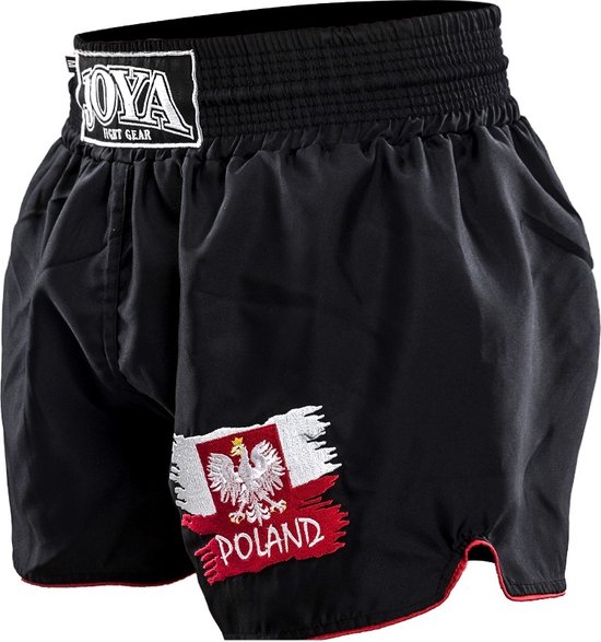 Short de kickboxing Joya - Pologne - Zwart - XS | bol