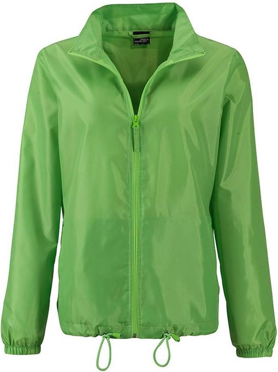 James and Nicholson Regenjas Dames Met Capuchon Regenpak Regenjas Dames Waterdicht Regenjassen Voorjaarsgroen