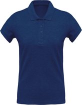 Kariban Dames/dames Organic Pique Polo Shirt (Oceaan Blauwe Heide)