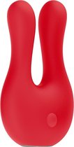 Elegance Exceptional Oplaadbare Clitoris Stimulator met 2 Motoren - Rood