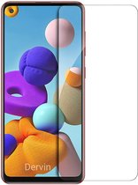 BixB Samsung Galaxy A21 Screenprotector Glas - Screenprotector 3x Screenprotector