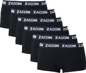Zaccini 8-pack dames boxershorts zwart