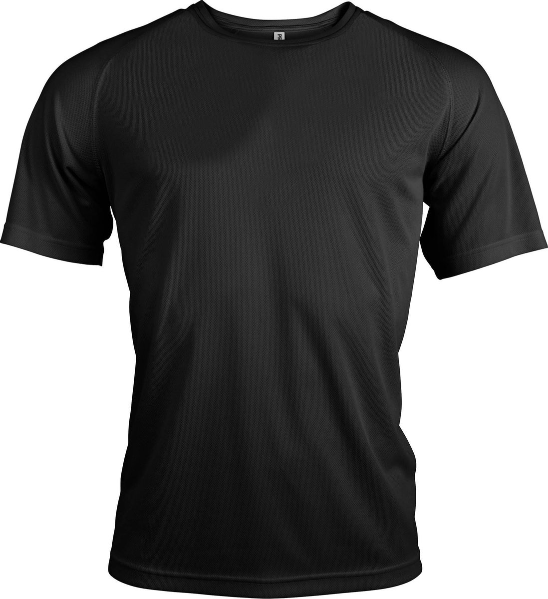 Kariban Mens Proact Sport / Trainings-T-Shirt (Zwart)
