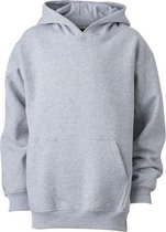 James and Nicholson Kinderen/Kinderkapjes Sweatshirt (Grijze Heide)